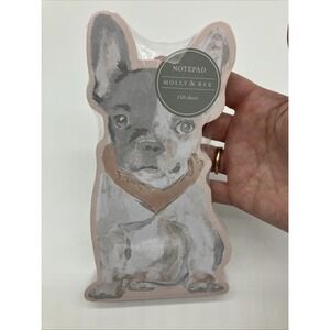 Molly & Rex French Bulldog Notepad‎ 150 Sheets Cute Puppy Stationery Dog Lover